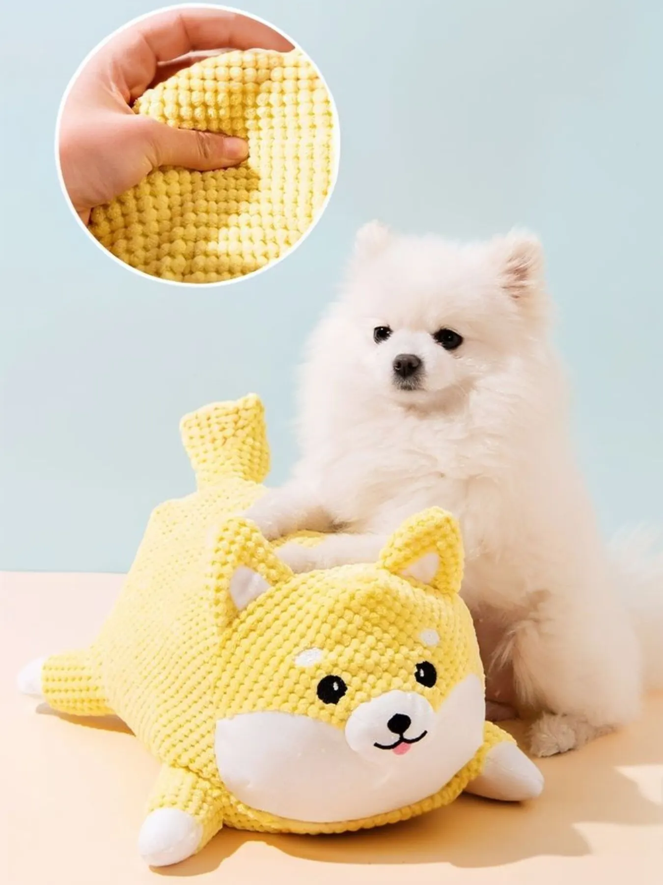 Squeaky Pet Plush Toy