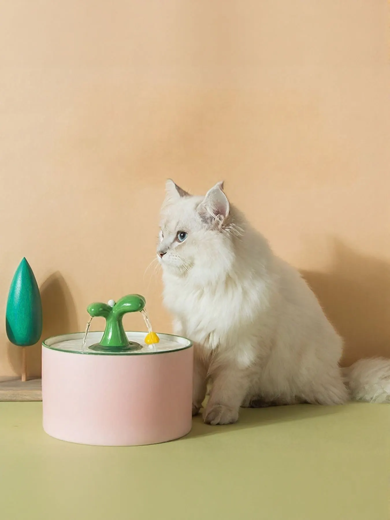 Automatic Sapling Pet Drinking Fountain